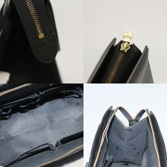 LOUIS VUITTON Epi Riviera Hand Bag Noir Black M48182 - Picture 11 of 12